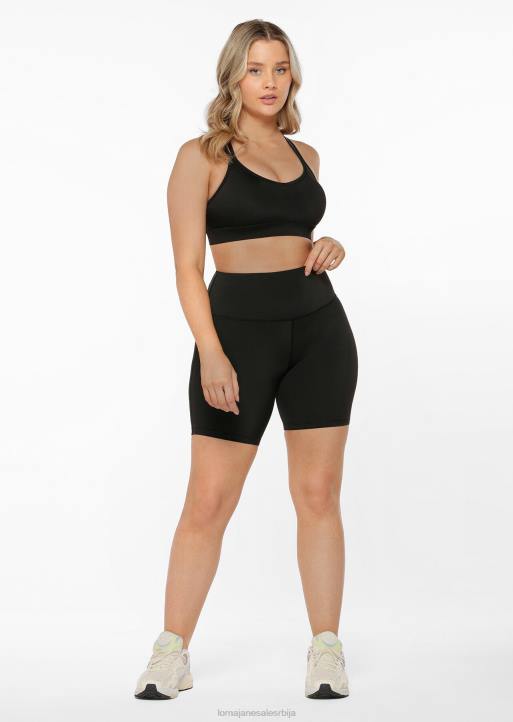 Жене Lorna Jane црн лотус но цхафе цоол тоуцх бике схорт 8HV8200
