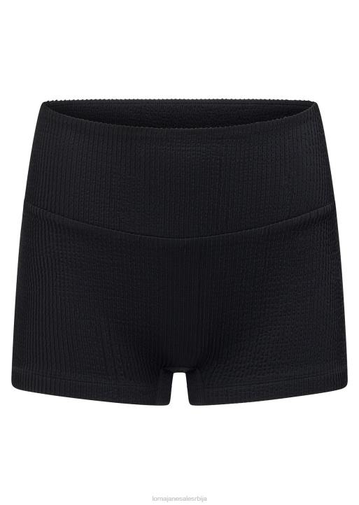 Жене Lorna Jane црн одмор хипе цримпед пливати кратко 8HV8421