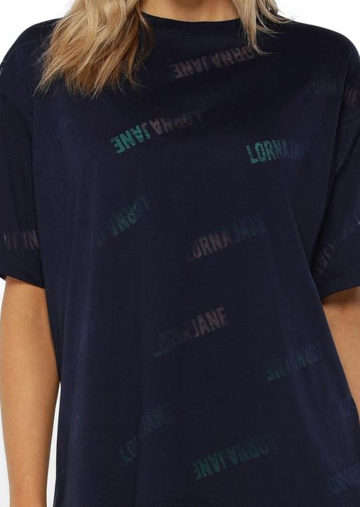 Жене Lorna Jane француска морнарица сагоревање дечка мајица 8HV8341